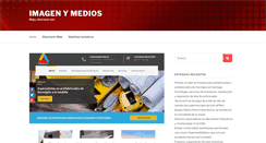 Desktop Screenshot of imagenymedios.cl